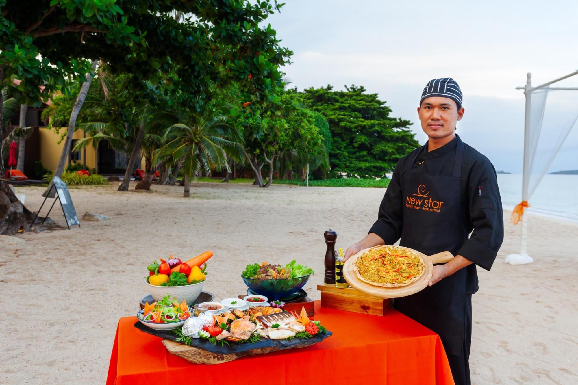 New Star Beach Resort Praia Chaweng Exterior foto