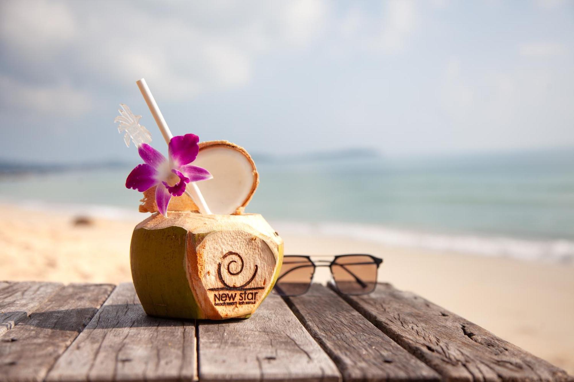 New Star Beach Resort Praia Chaweng Exterior foto