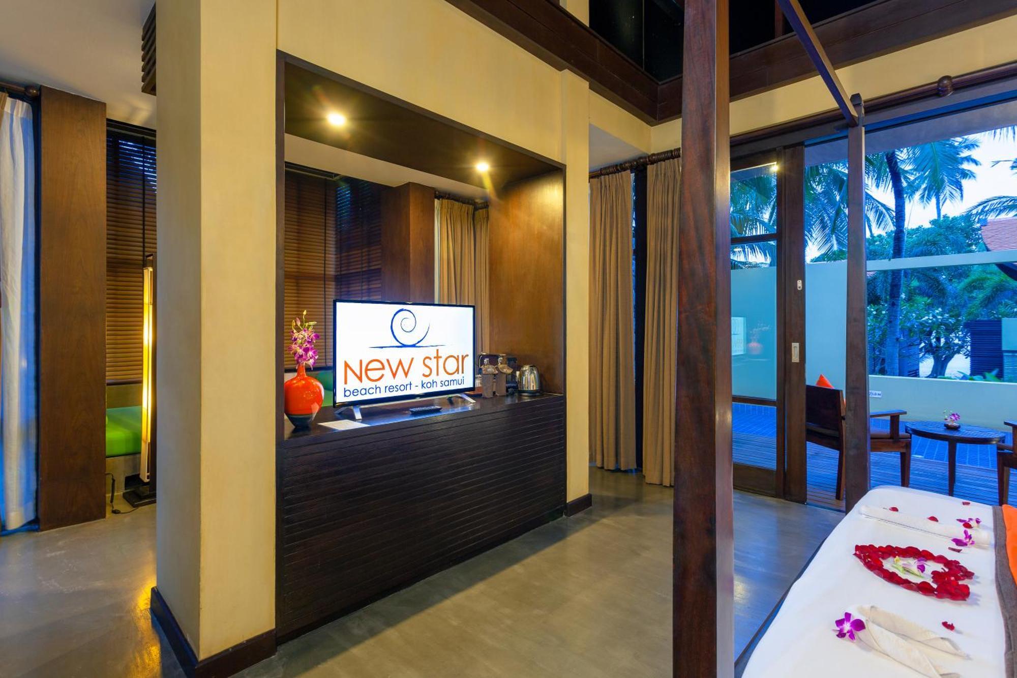 New Star Beach Resort Praia Chaweng Exterior foto